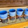 3 x Helen James Considered Uisce Mug Blue Grey Pattern Unused Image 2