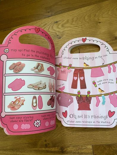 New - My Pretty Pink Sticker & Doodling Bag