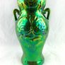 Vintage glass/Rare Zsolnay pecs iridescent vase Image 2