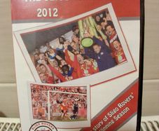 Sligo Rovers FC. Champions Of Ireland 2012. DVD Of Inside Story Of The Historic Title Winning 2012 Season. Collect In Dublin Or Receive Via Post.