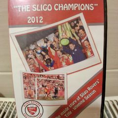 Sligo Rovers FC. Champions Of Ireland 2012. DVD Of Inside Story Of The Historic Title Winning 2012 Season. Collect In Dublin Or Receive Via Post.