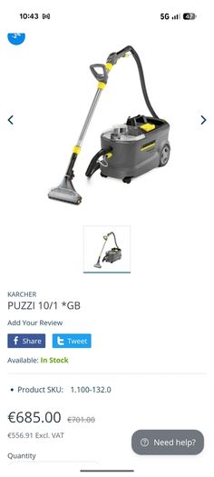 carpet cleaner