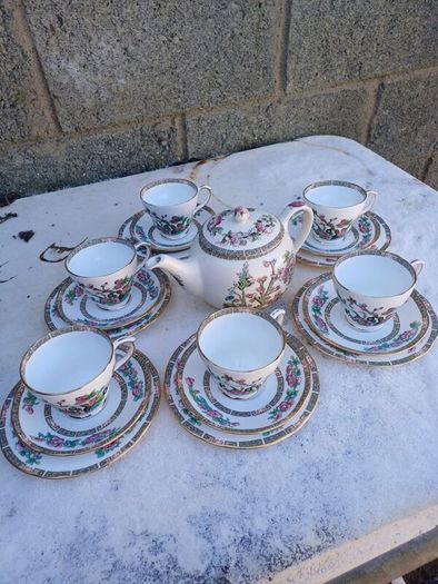 Vintage Indian Tree Teaset