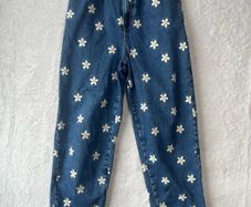 Lucy And Yak Daisy Print Jeans Sz 26W S
