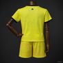 Irish goalkeeper kids soccer kit shirt and shorts Image 2