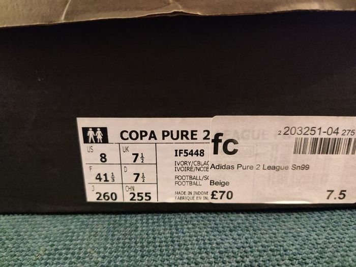 Adidas football boots