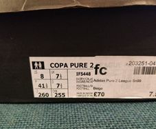 Adidas football boots