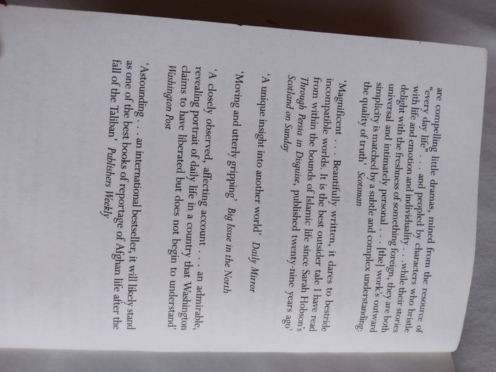 The Bookseller of Kabul.Classic True Story
