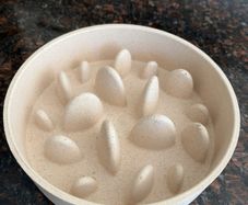 Slow feeder dog bowl