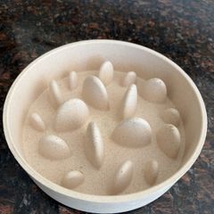 Slow feeder dog bowl