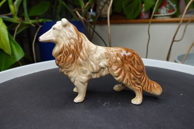 Vintage Sylvac Collie dog figure English Pottery
