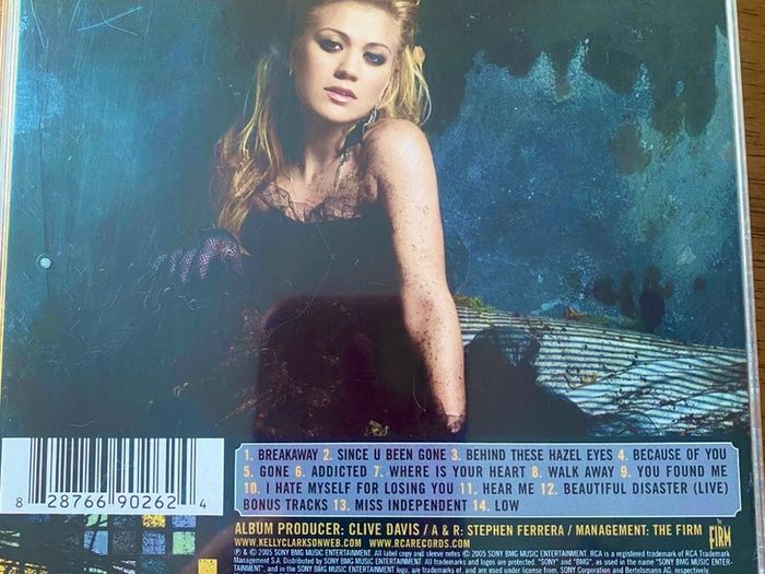 Kelly Clarkson Breakaway cd album