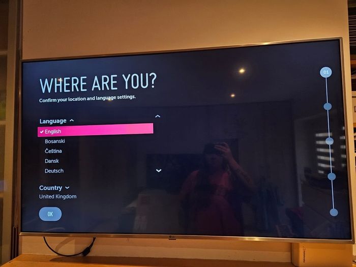 LG 55 inch 4K Ultra HD Smart TV