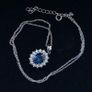 Sterling silver pendant and chain Image 2