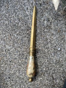 Antique Brass Letter Opener