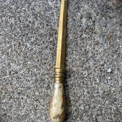 Antique Brass Letter Opener