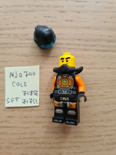lego njo0700 cole, set ninjago 71756, 71752