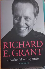 Richard E Grant signed book
