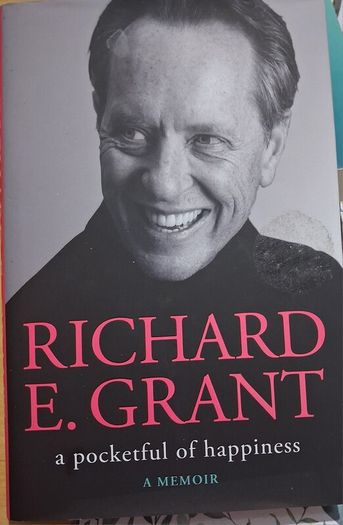 Richard E Grant signed book