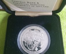 Ireland: Irish Celtic Culture 10 Euro Silver Proof 2007 Unc.