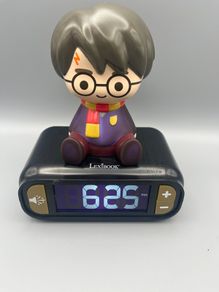 Lexibook Harry Potter Children's Clock with Night Light - Snooze Function