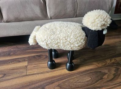Vintage  Shaun the Sheep footstool,