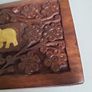 Carved wooden trinket box Image 3