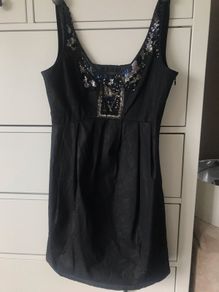 All Saints sequin mini dress size 10 never worn!