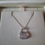 White gold necklace Image 2
