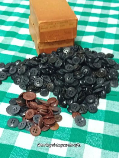 Vintage Trouser Buttons