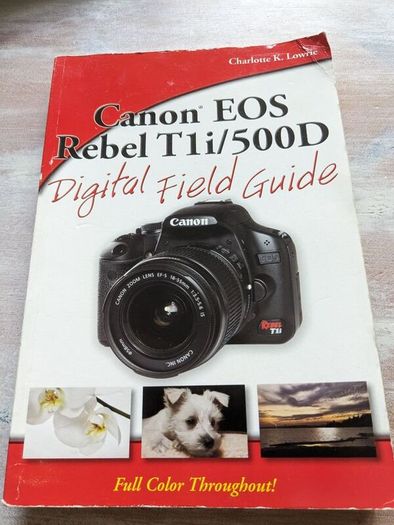 canon eos 500d user book