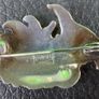 Antique Asian Brooch Sterling Silver and Enamel Image 4