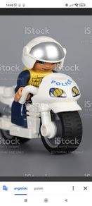 Police motorbike Duplo