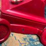 Vintage Red landline telephone Image 6