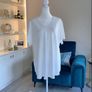 Brand New Ladies White Short Sleeved Top from La Luna Image 5
