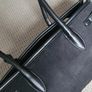 M&S Black Suede Handbag Image 2