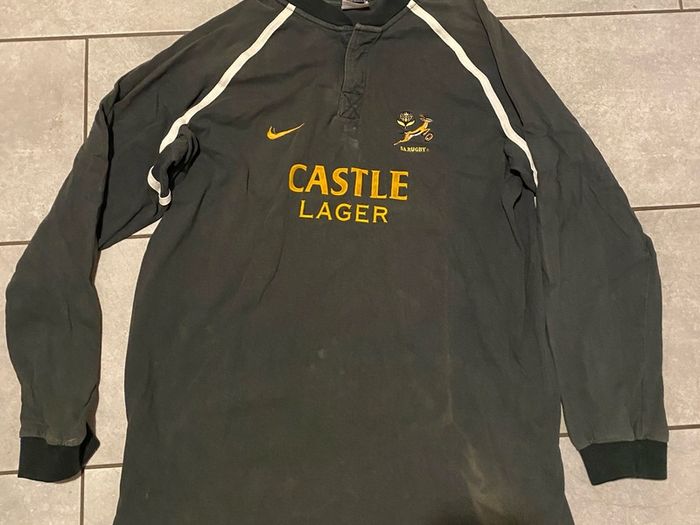 Long sleeved Springbok Training Jersey seasons 2001/2003