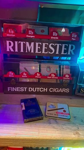 Vintage Hamlet/Ritmeester Cigar Shop display stands