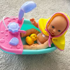 baby in bath toy