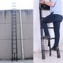 Telescopic Aluminium Ladder Portable Foldable Image 9