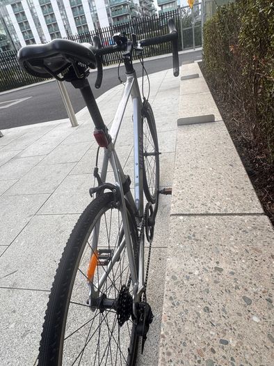 Triban RC100 Road Bike Grey and Black