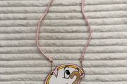 Disney Chip Beauty &amp; The Beast Shoulder Bag With Strap Kids Cross Body Bag Girls Purse Primark Used Please see Photos