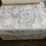 Single Beds x 2 with New Mattresses and Pine Headboards Image 4