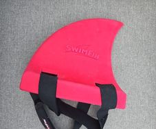 Swim fin kids floaty
