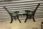 Cast iron seat ends
