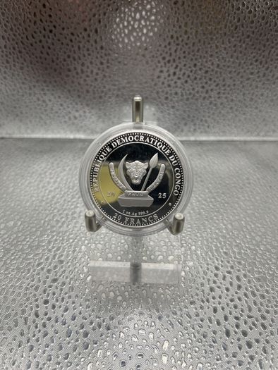 1oz Fine 999 Silver Bullion Velociraptor 2025.