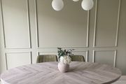 Set of 4 Green Velvet Dining Chairs Only