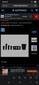 Bmw Auto Gearbox service kit