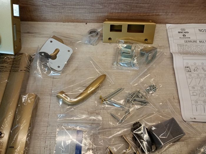 High Security 3 point Vertical door Lock - BRICARD 74623