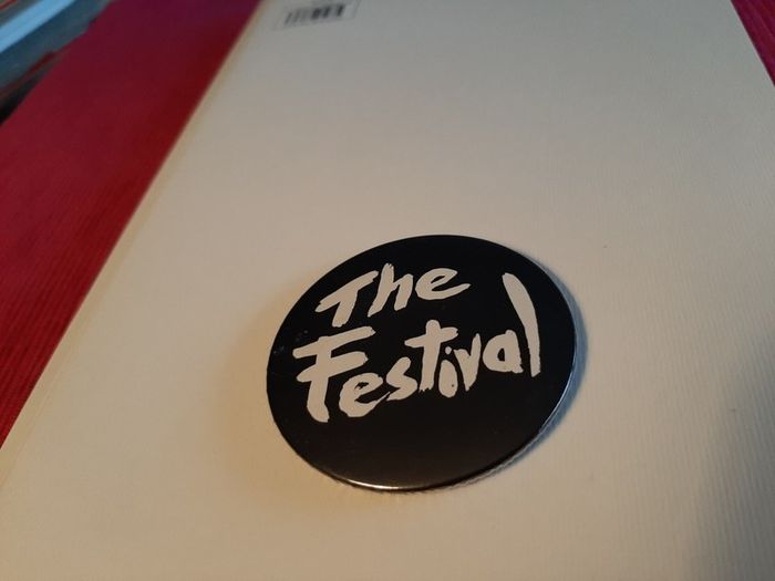 Vintage 'The Festival' badge